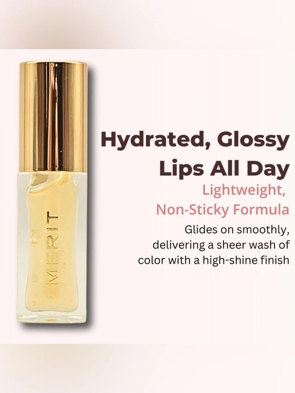 Merit  lip primer  - Soft Gold Glow